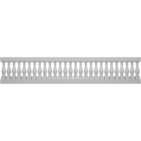 Ekena Millwork Fiberthane Legacy Balustrade Railing Kit, Style L (6 1/4" On-Center Spacing to Pass 4" Sphere Code) BALK35X168LGL